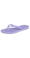 Havaianas Slim Flip Flops In Purple Paisley