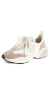 Tory Burch Good Luck Trainers White/new Ivory/cerbiatto In White New Ivory
