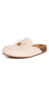 Tory Burch Tory Medallion Charm Loafer Mules In Brie Brie