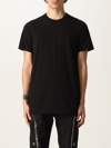 Rick Owens Crewneck T-shirt In Black