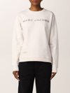 Marc Jacobs Cotton Sweatshirt With Logo In Grey