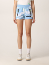 BARROW SHORTS WITH PRINT AND SMILE,C75068005