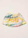 EMILIO PUCCI WIDE SKIRT WITH ABSTRACT PATTERN,357942012