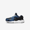 Nike Huarache Run Little Kids' Shoe In Marina,armory Navy,white,black