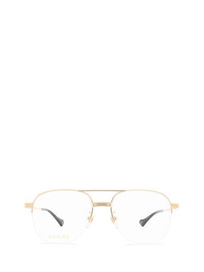 Gucci Gg0745o Silver Male Eyeglasses