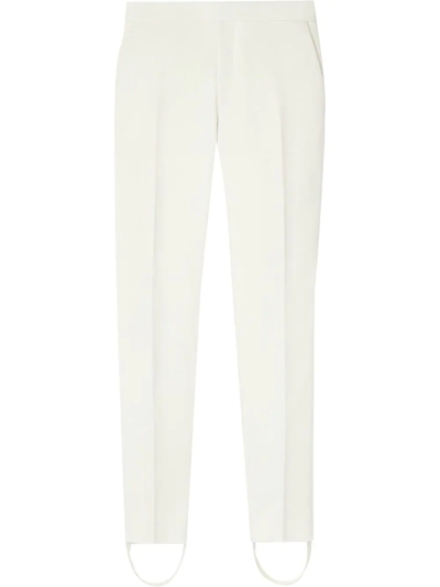 Wardrobe.nyc Low-rise Straight-leg Trousers In White