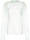 Bapy By *a Bathing Ape® Tie-dye Mock Neck Top In Grün