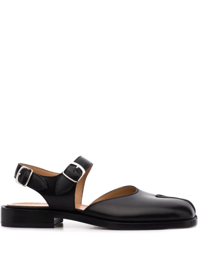 Maison Margiela Black Tabi Ballerina Flats