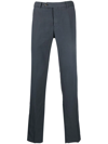 Pt Torino Straight-leg Chino Trousers In Blau