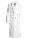 Polo Ralph Lauren Plush Shawl Collar Robe In White