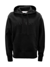Jw Anderson Classic Embroidered Logo Hoodie In Black