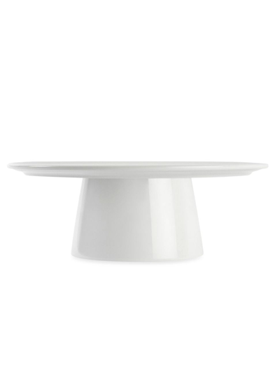 Degrenne Paris 12-inch Porcelain Cake Stand In White