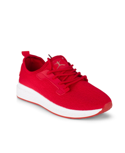 Danskin Women's Vibe Lace-up Sneaker In Red