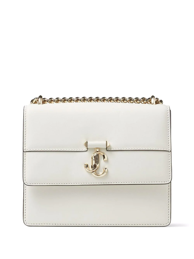 Jimmy Choo Varenne Quad Shoulder Bag In Latte/lightgold