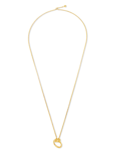 Charlotte Chesnais Gold-plated Round Trip Pendant Necklace