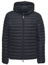 Save The Duck Akiva Nylon Puffer Jacket In Black