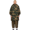 LU'U DAN SSENSE EXCLUSIVE GREEN CAMO PARKA