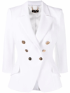 Elisabetta Franchi Jackets Ivory In White