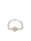 Marcelo Burlon County Of Milan Marcelo Burlon Cross Chain Bracelet In Metallic