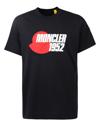 Moncler Genius 2 Moncler 1952 Logo-print Cotton-jersey T-shirt In Black