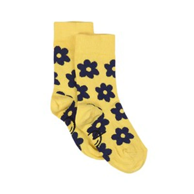 Wynken Babies' Yellow Flower Socks