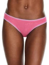 On Gossamer Gossamer Mesh Hip G Thong In Pink Lemonade
