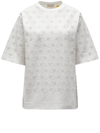 MONCLER BRODERIE ANGLAISE T-SHIRT