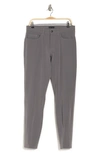 14th & Union 5-pocket Performance Pants In Grey Pearl