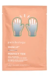 PATCHOLOGY WARM UP™ PERFECT TEN SELF-WARMING HAND & CUTICLE MASK, 1 COUNT