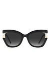 CAROLINA HERRERA 53MM CAT EYE SUNGLASSES