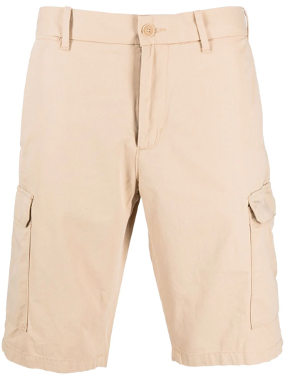 Tommy Hilfiger Multi-pocket Cotton Chinos In Nude