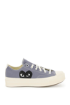 Comme Des Garçons Play Comme Des Gar Ons Play X Converse Big Heart Chuck Taylor 20 Low Grey Uk 11 - Atterley In Grey