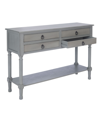 SAFAVIEH HAINES 4 DRAWER CONSOLE TABLE