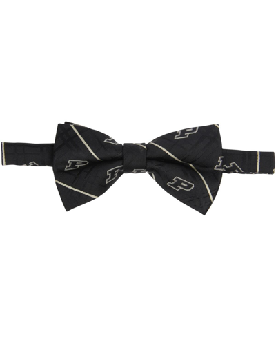 Eagles Wings Men's Black Purdue Boilermakers Oxford Bow Tie