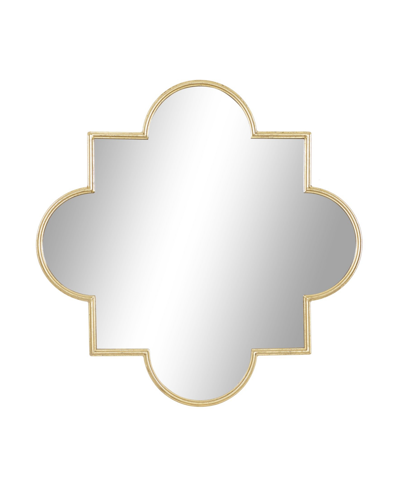Cosmoliving Metal Contemporary Mirror, 34" X 34" In Gold-tone