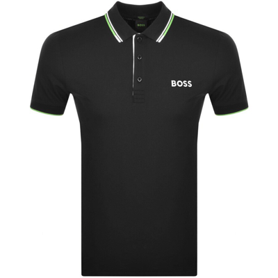 Boss Athleisure Boss Paddy Pro Polo T Shirt Black