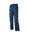 Outerstuff Chicago Bears Unisex Preschool Toddler Allover Logo Flannel Pajama Pants - Navy Blue In Navy