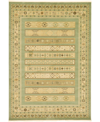 Bayshore Home Ojas Oja4 7' X 10' Area Rug In Light Green