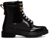 See By Chloé See By Chloe Black Florrie Rain Boots In 001-black