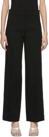 Gauchère Visa Mid-rise Wool Trousers In 1000 Black