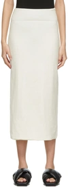 Gauchère Off-white Wool Vinod Skirt In 1408 Off White / Whi