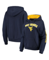Colosseum Women's Navy West Virginia Mountaineers Loud And Proud Pullover Hoodie In Navy