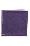 NORDSTROM COLORBLOCK SILK POCKET SQUARE