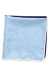 NORDSTROM NORDSTROM COLORBLOCK SILK POCKET SQUARE