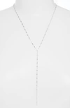 Set & Stones Phoebe Y-necklace In Silver