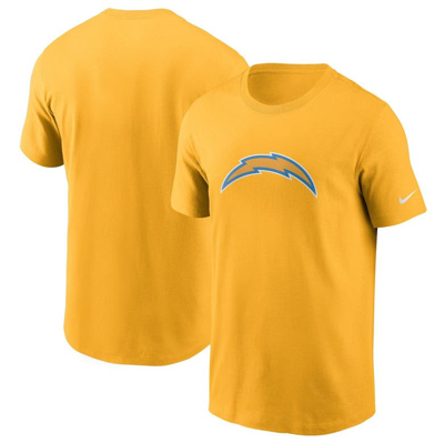 Nike Women's Logo Essential (nfl Los Angeles Chargers) T-shirt In Yellow