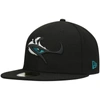 New Era Black Jacksonville Jaguars Elemental 59fifty Fitted Hat In Black