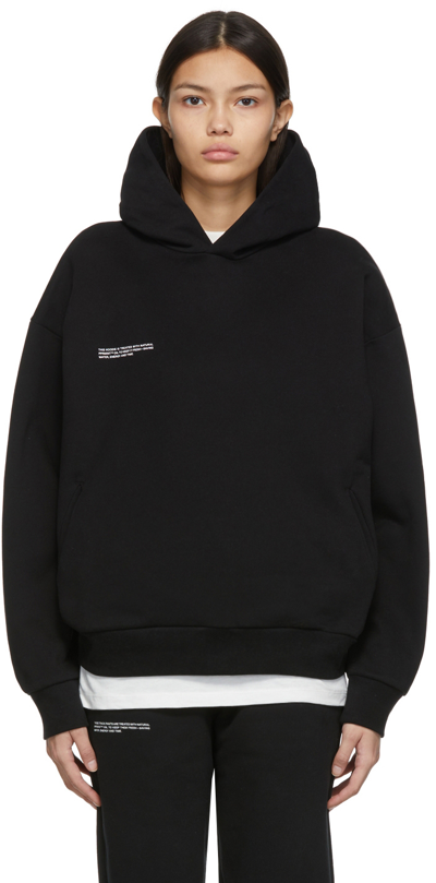 Pangaia Black 365 Hoodie