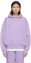 Pangaia Womens 365 Heavyweight Soft Organic Cotton Hoodie In Orchid Purpple