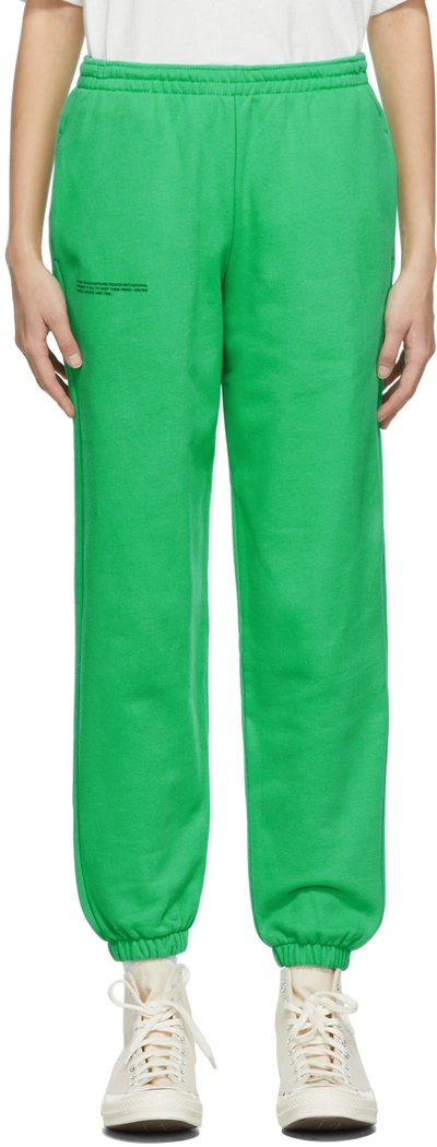 Pangaia 365 Organic Cotton Track Trousers In Green